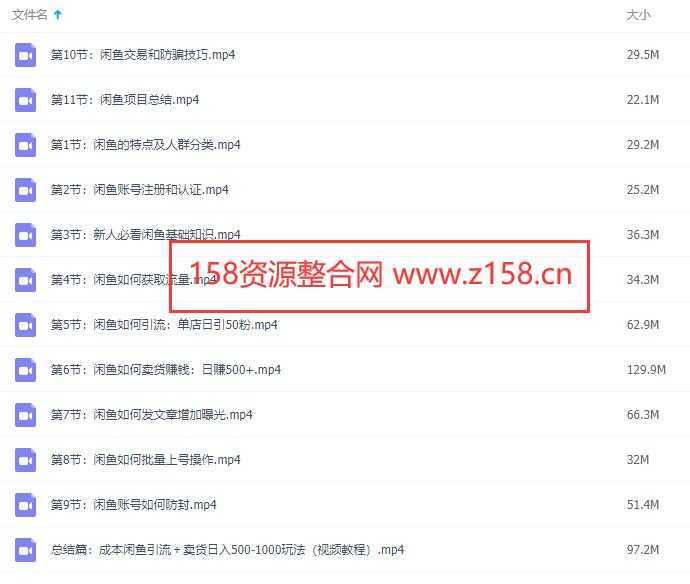 闲鱼项目引流卖货，日引100粉和日赚500+实战技巧视频教程-项目熊-引流教程-网赚教程-副业教程-引流技术-副业-网络赚钱项目