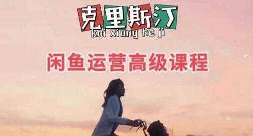 克里斯汀《闲鱼运营高级课程》是小白快速入门的兼职电商项目-项目熊-引流教程-网赚教程-副业教程-引流技术-副业-网络赚钱项目