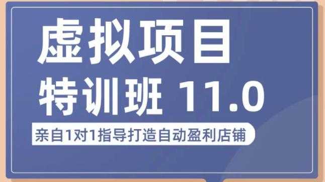 陆明明·虚拟项目特训班（10.0+11.0），0成本获取虚拟素材，0基础打造自动盈利店铺-项目熊-引流教程-网赚教程-副业教程-引流技术-副业-网络赚钱项目